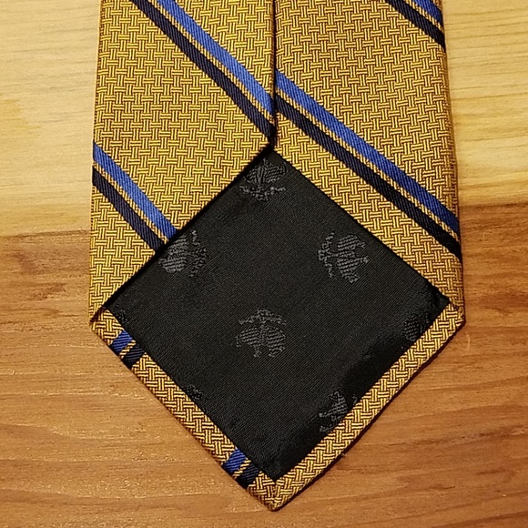 Brooks Brothers Yellow Stripe tie - Picture 3 of 3